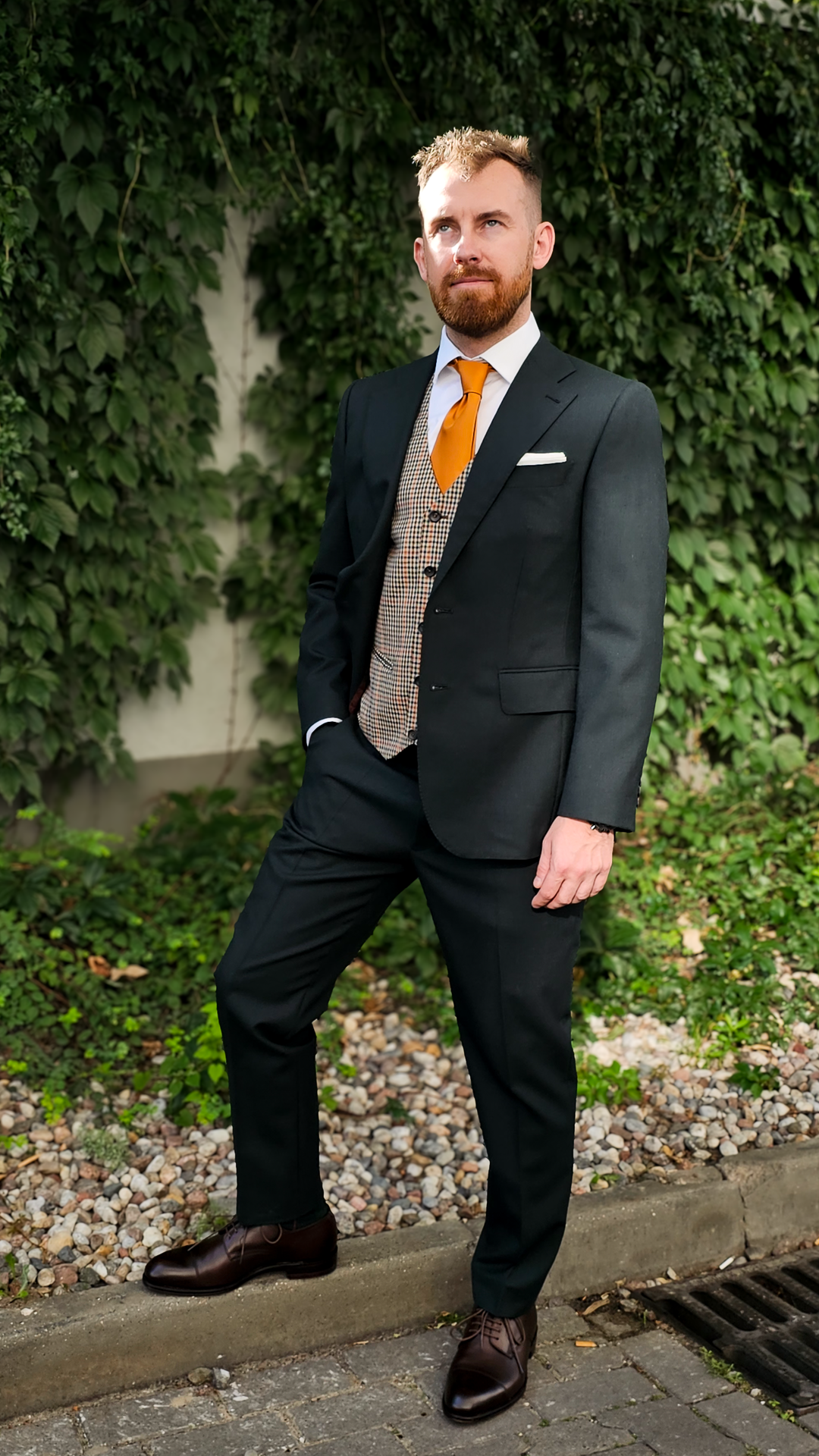 Garnitur ślubny bespoke